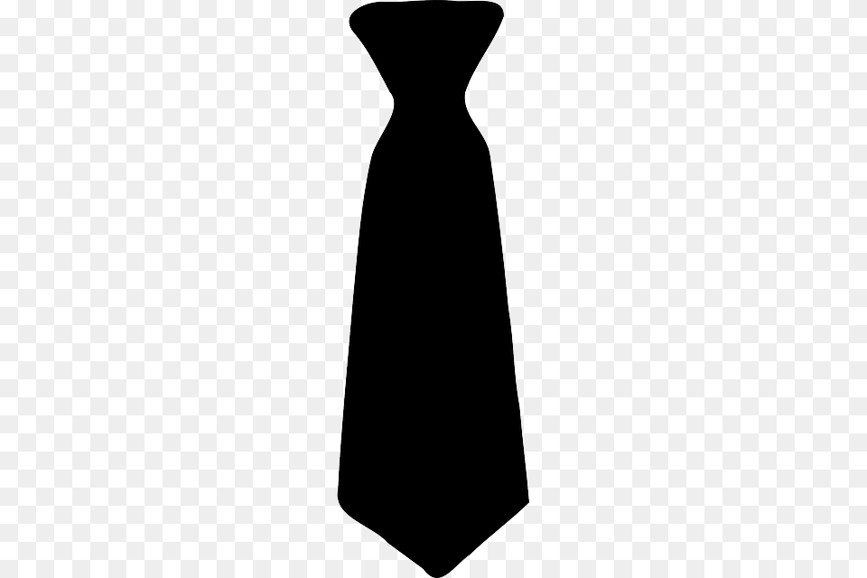 Tie Silhouette, Accessories, Formal Wear, Necktie Png Image