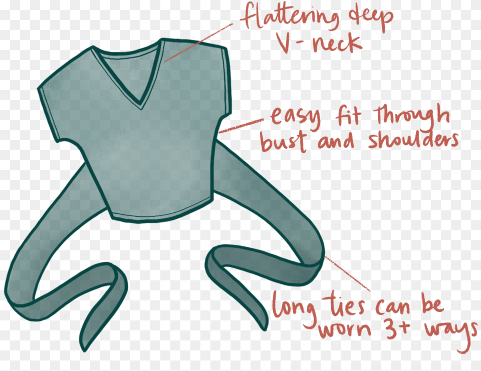 Tie Top Illustration Free Transparent Png