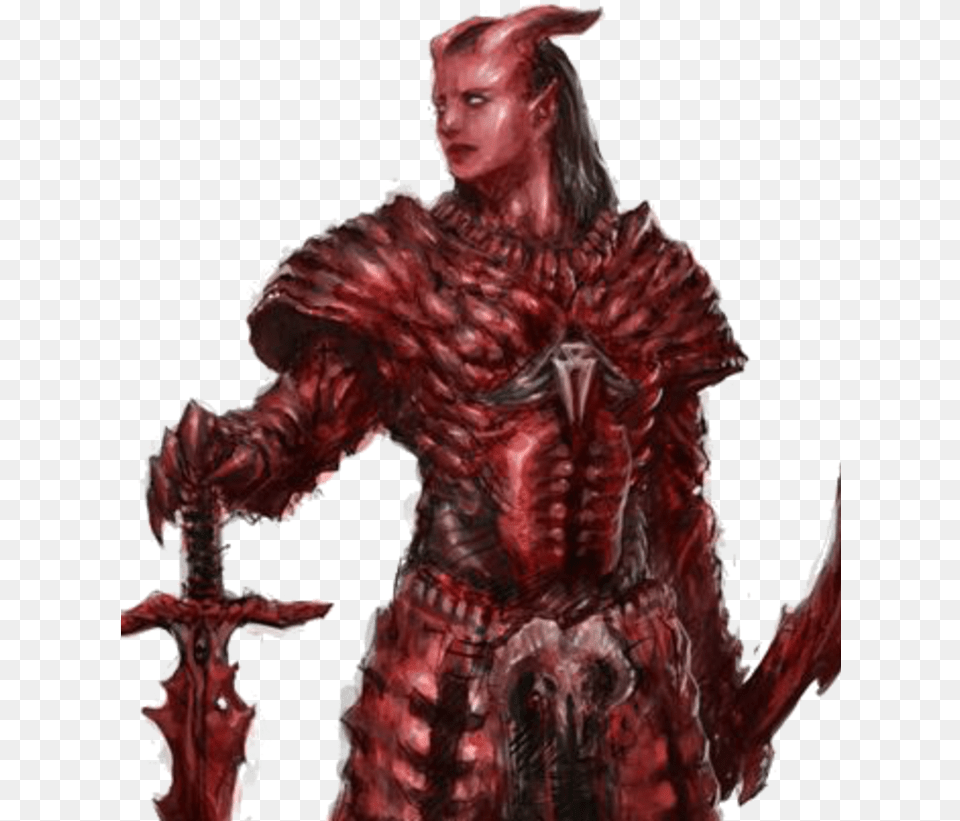 Tiefling Warrior, Clothing, Costume, Person, Adult Png