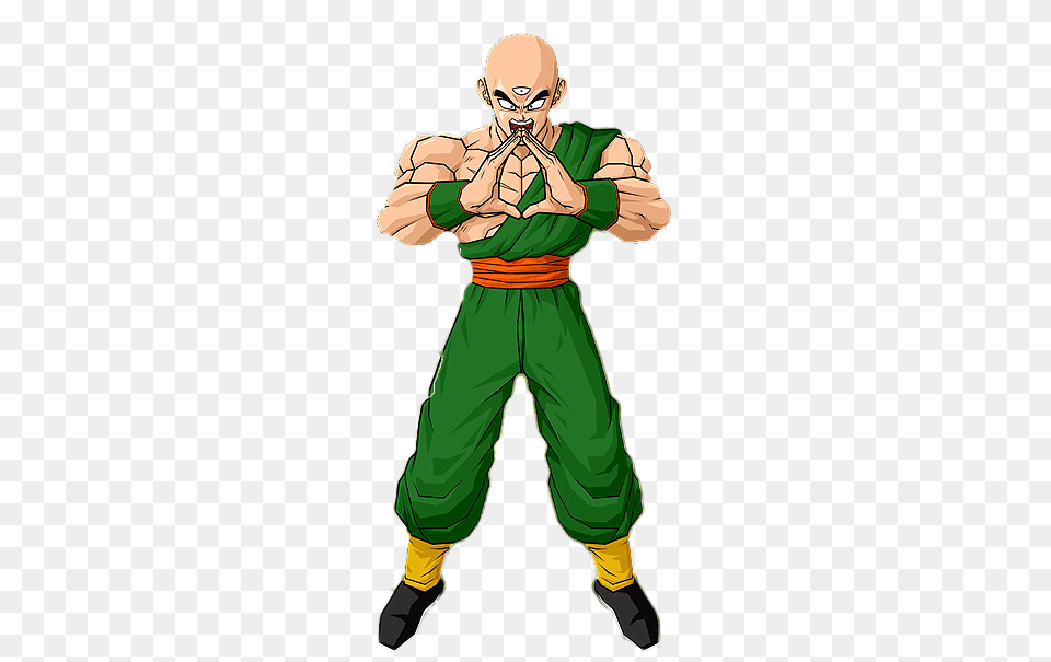 Tien Outfit Dragon Ball Z, Person, Book, Comics, Publication Png Image