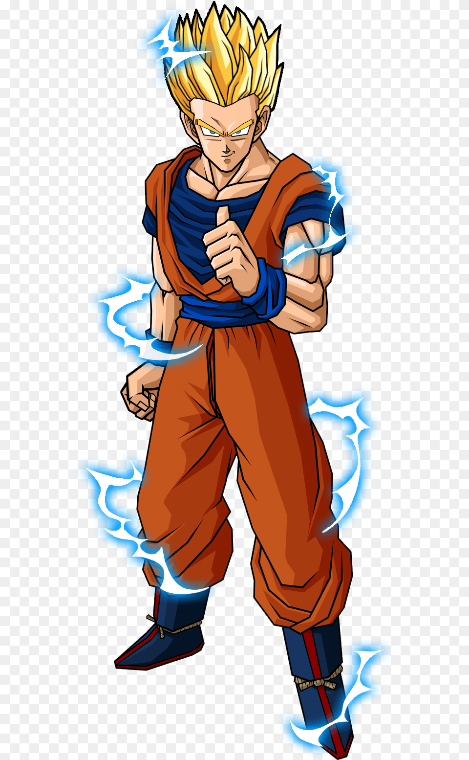 Tien Vs Gohan Dreager1com Dragon Ball Goten Of End Z, Book, Comics, Publication, Person Free Transparent Png