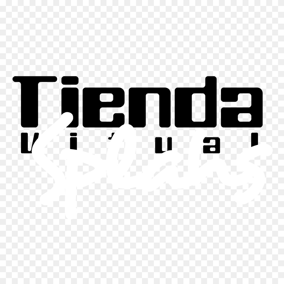 Tienda Virtual Splash Logo Transparent Vector, Handwriting, Text, Smoke Pipe Png