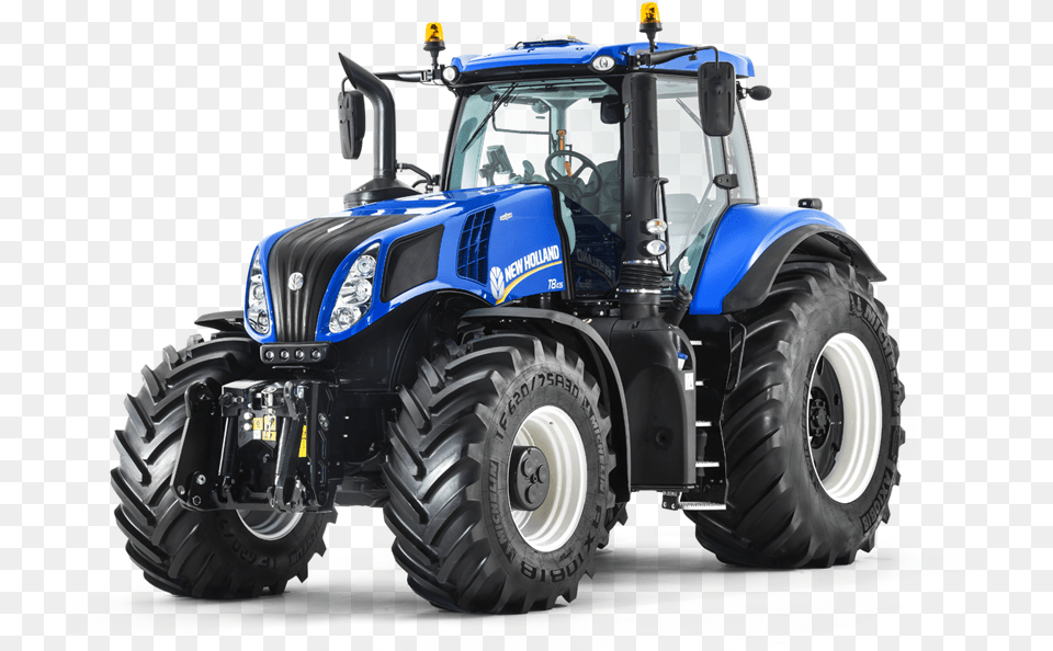 Tier 4b New Holland T8 Tier, Vehicle, Transportation, Tractor, Wheel Free Png