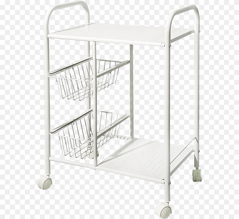 Tier Metal Mesh Utility Serving Cart Furniture, Crib, Infant Bed Png Image