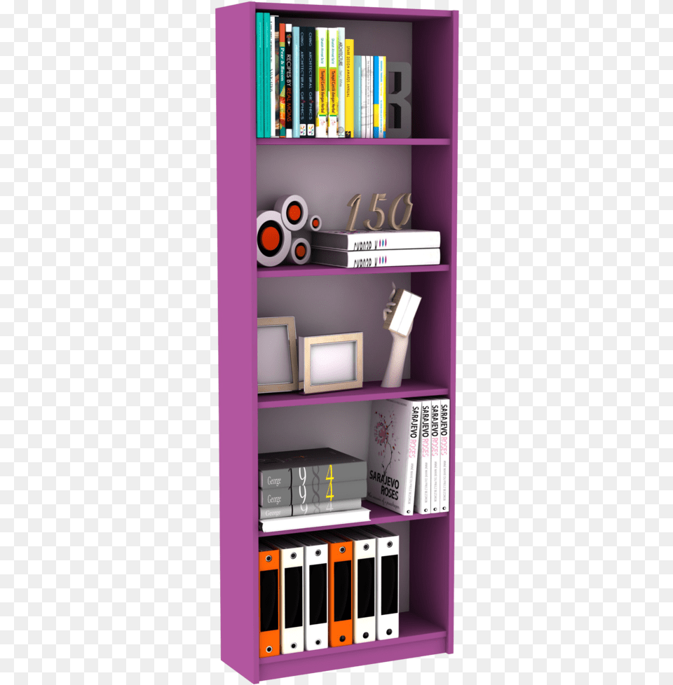 Tier Purple Bookcasebookshelf Bookcase, Furniture, Shelf Free Png