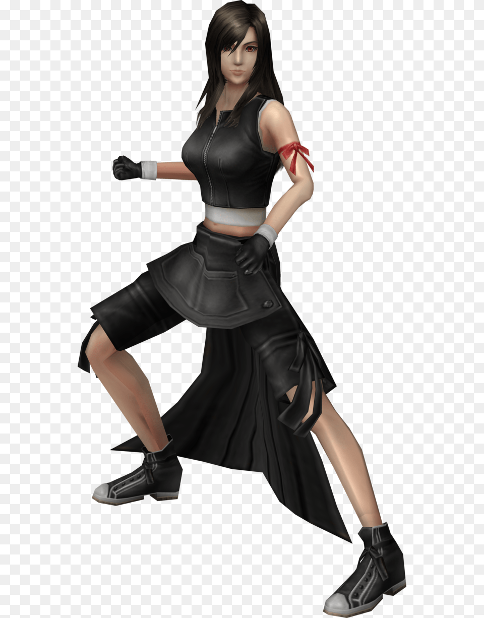 Tifa Dirge Of Cerberus, Adult, Shoe, Person, Woman Png