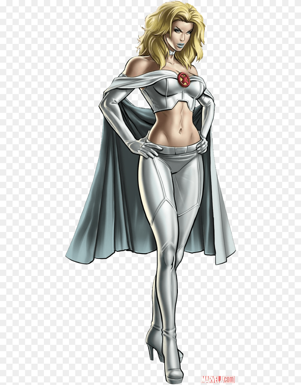 Tifa Lockhart Marvel Emma Frost, Adult, Publication, Person, Female Free Png Download