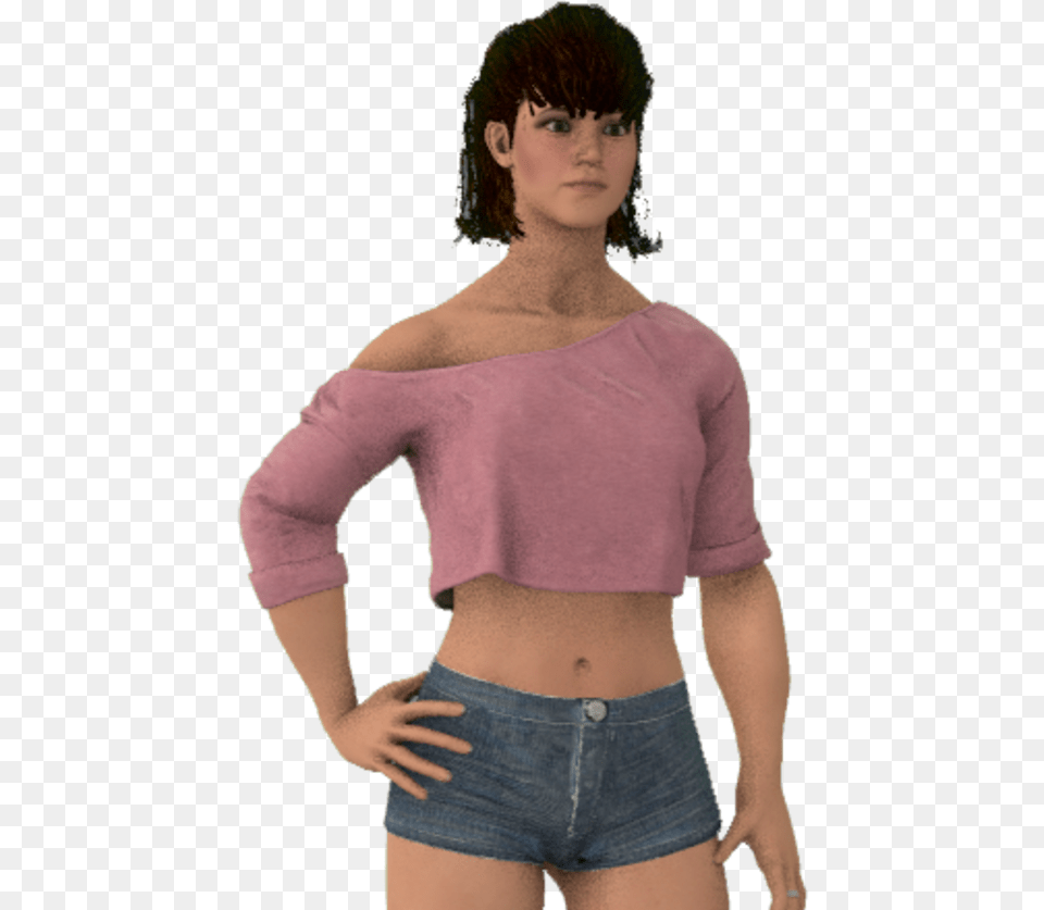 Tiffany Cox Girl, Blouse, Clothing, Shorts, Person Free Transparent Png