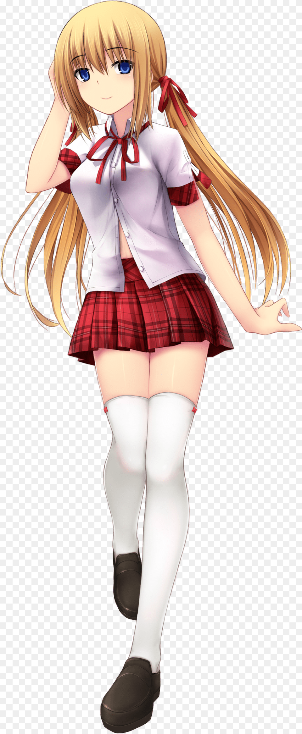 Tiffany Tiffany From Huniepop, Book, Comics, Publication, Skirt Png Image