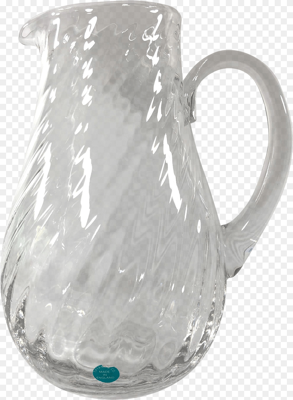 Tiffany U0026 Co Optic Swirl Water Pitcher Made In England Jug Png Image