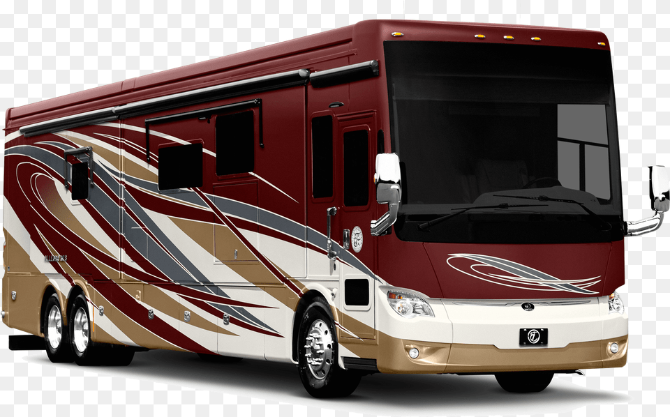 Tiffin Allegro Bus Recreational Vehicle, Transportation, Van, Rv, Machine Free Png