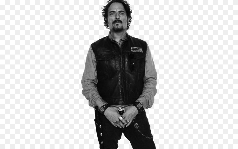 Tig Trager Sons Of Anarchy Paul Vazquez Sons Of Anarchy, Clothing, Coat, Vest, Jacket Png Image