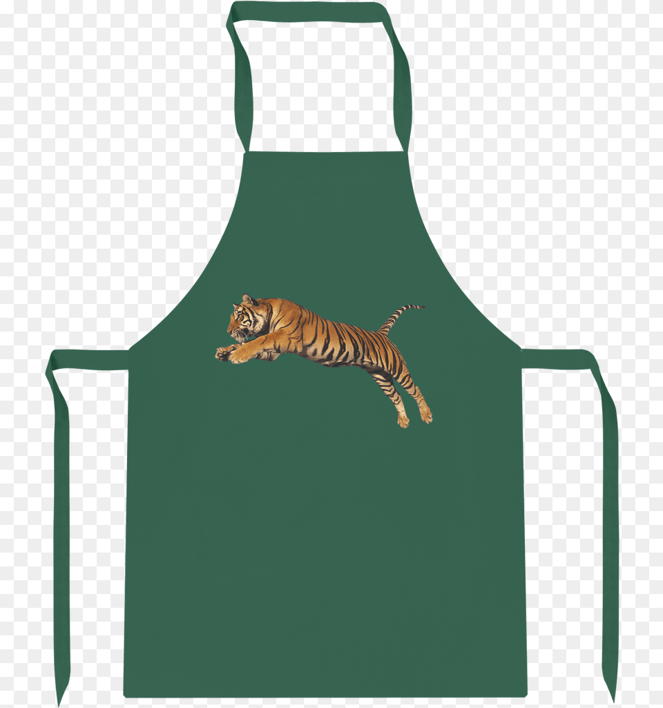 Tiger 1 Premium Jersey Apron Apron, Animal, Mammal, Wildlife, Clothing Free Transparent Png