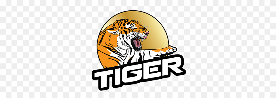 Tiger Animal, Mammal, Wildlife, Logo Png Image