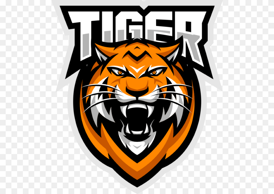 Tiger, Logo, Person, Man, Male Free Transparent Png