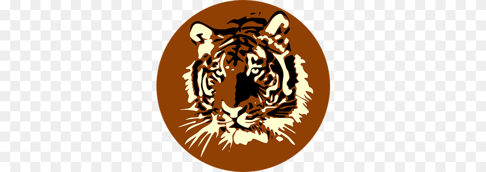 Tiger Logo, Animal, Mammal, Wildlife Free Png Download