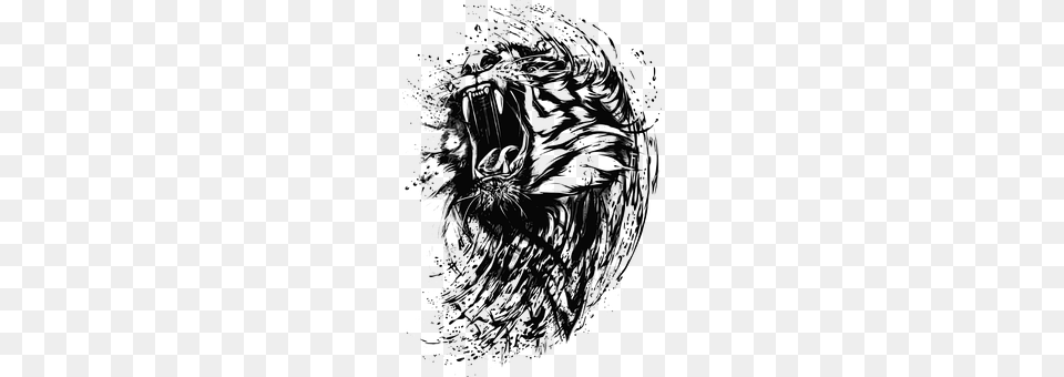 Tiger Art, Chandelier, Lamp Free Png