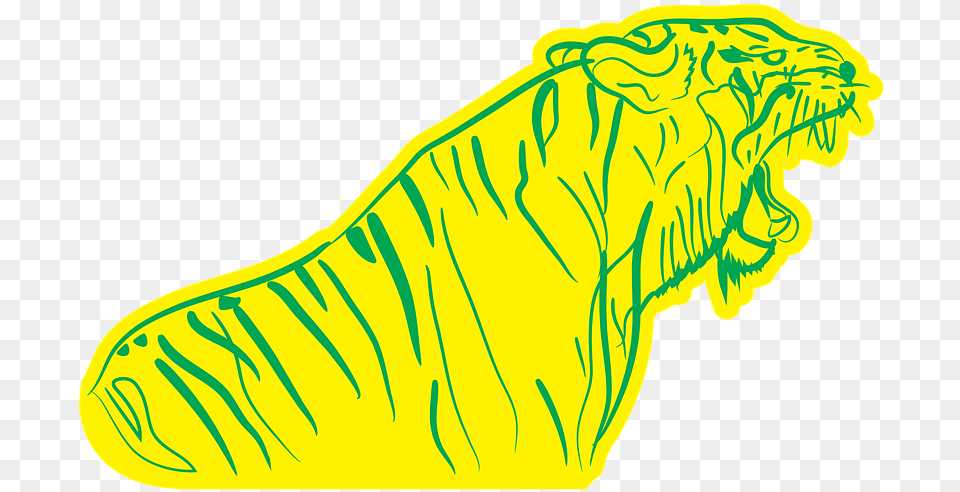 Tiger, Animal, Dinosaur, Reptile, T-rex Png