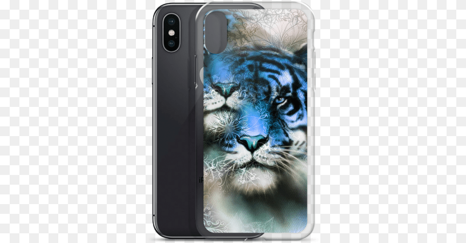 Tiger And Mandala With Ornament Iphone Case Tiger, Electronics, Mobile Phone, Phone, Animal Free Transparent Png