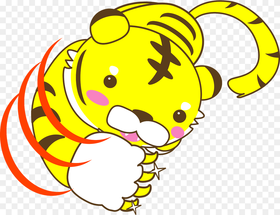 Tiger Animal Clipart, Bee, Insect, Invertebrate, Wasp Png Image
