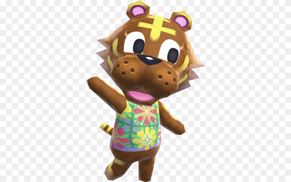 Tiger Animal Crossing Wiki Guide Ign Animal Crossing New Leaf Tiger, Plush, Toy, Baby, Person Free Png