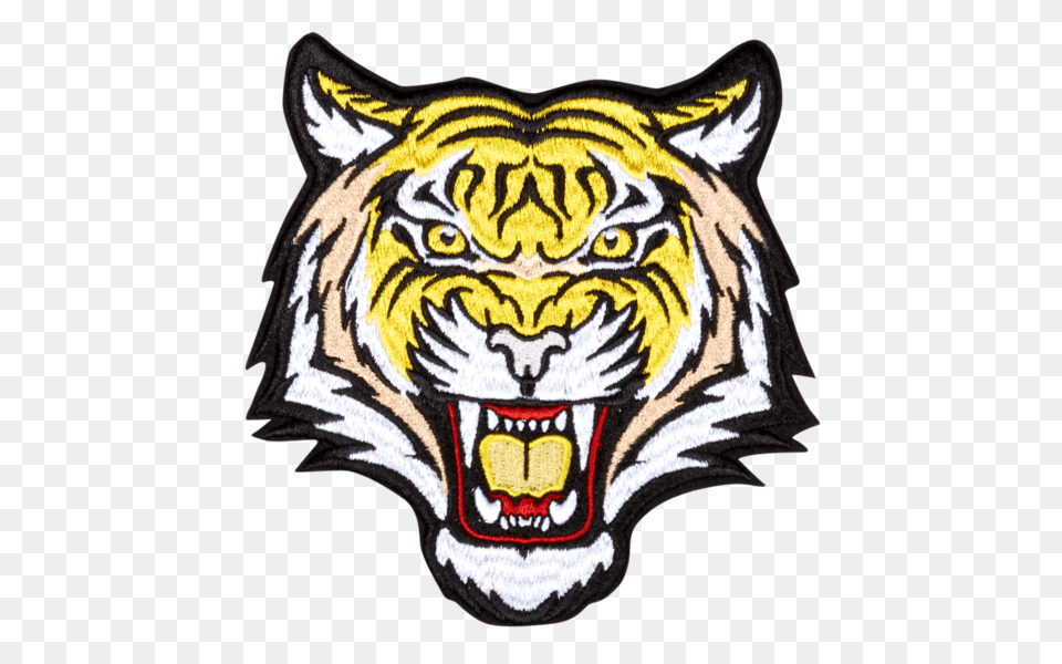Tiger Badge Oliver Thomas, Animal, Mammal, Wildlife, Logo Png Image