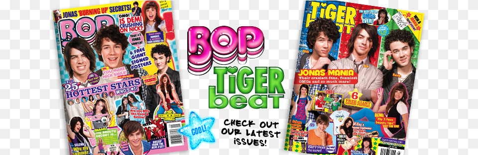 Tiger Bop Magazine, Publication, Woman, Adult, Person Free Transparent Png