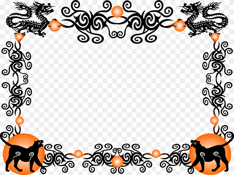 Tiger Border Icons Free Transparent Png