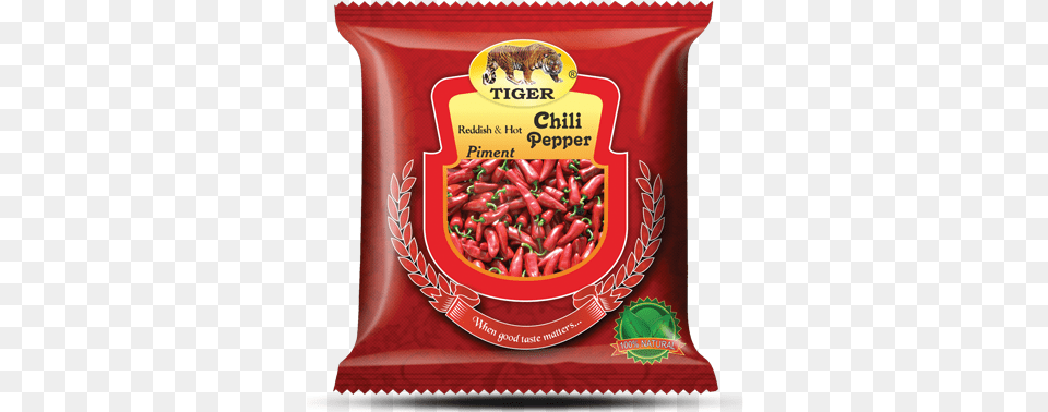 Tiger Chili Pepper Thyme Sachet, Food, Ketchup, Animal, Cat Free Transparent Png