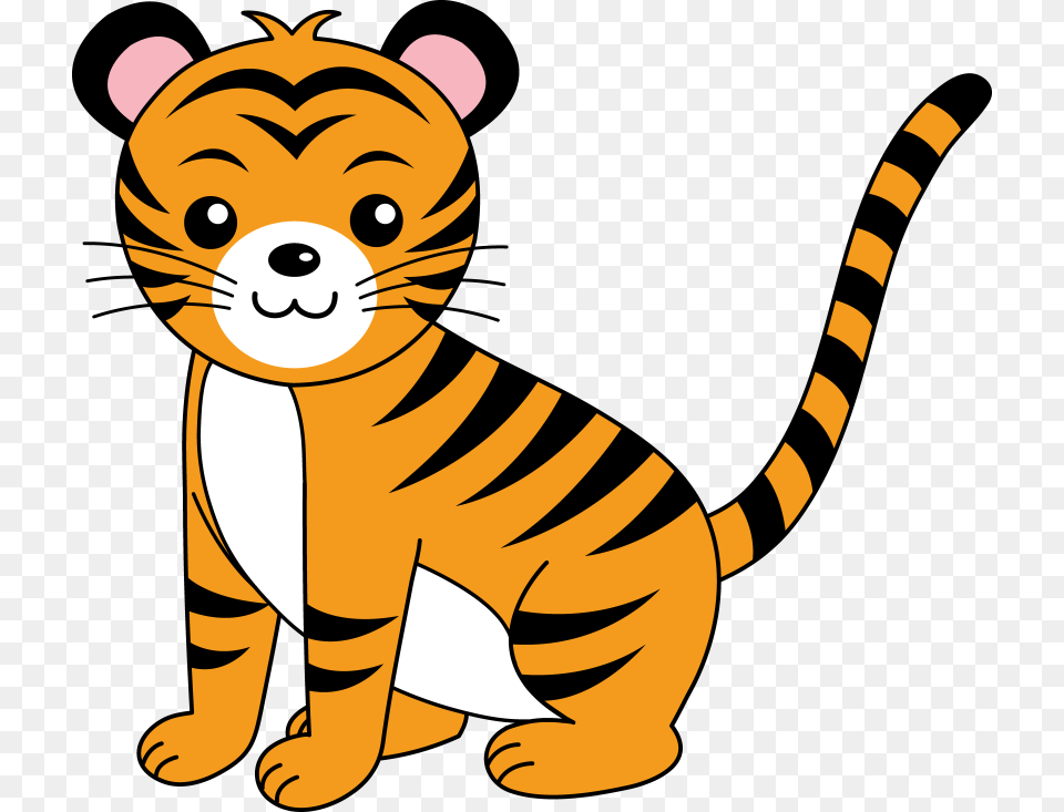 Tiger Clip Art, Baby, Person, Face, Head Png Image