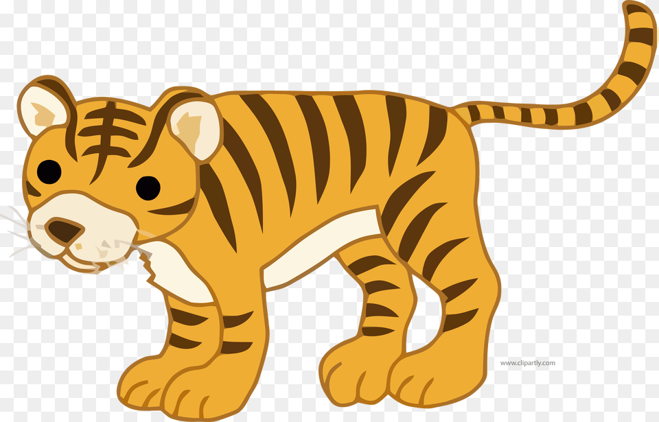 Tiger Clip Art, Animal, Mammal, Pet Free Png Download