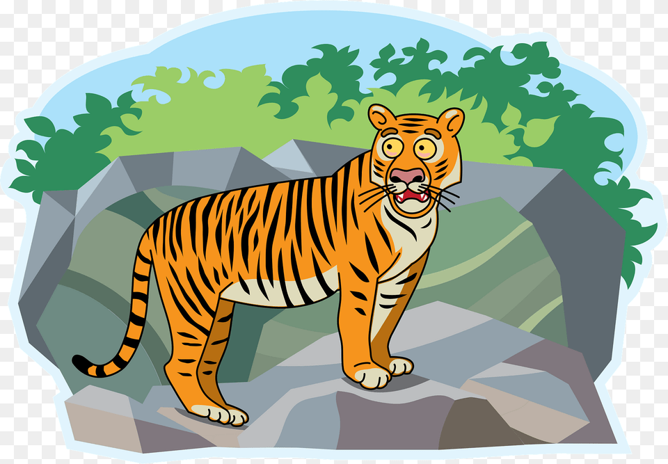 Tiger Clipart, Animal, Mammal, Wildlife Free Png Download