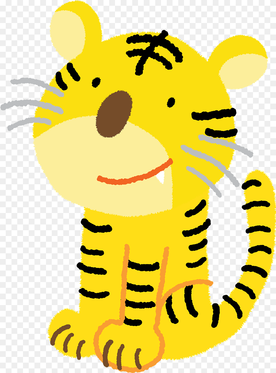 Tiger Clipart, Plush, Toy, Baby, Person Free Png Download