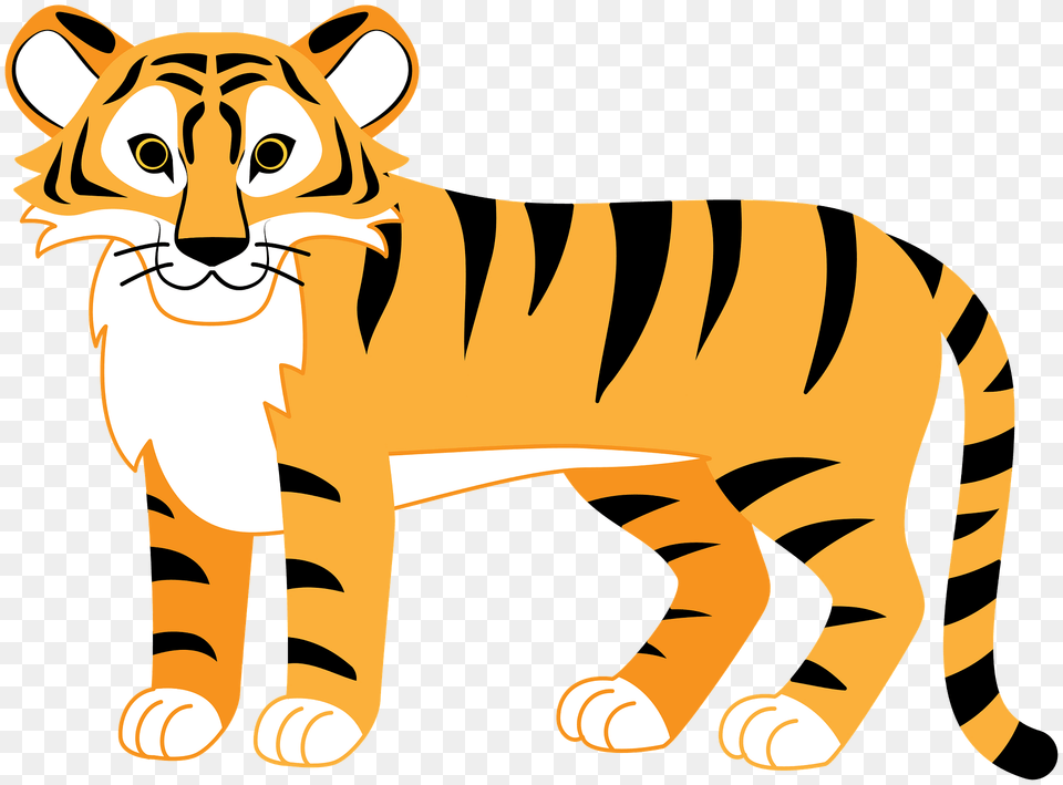Tiger Clipart, Animal, Wildlife, Baby, Person Png