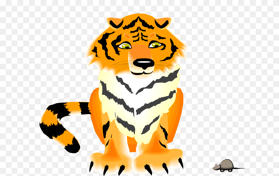 Tiger Clipart, Baby, Person, Animal, Mammal Png