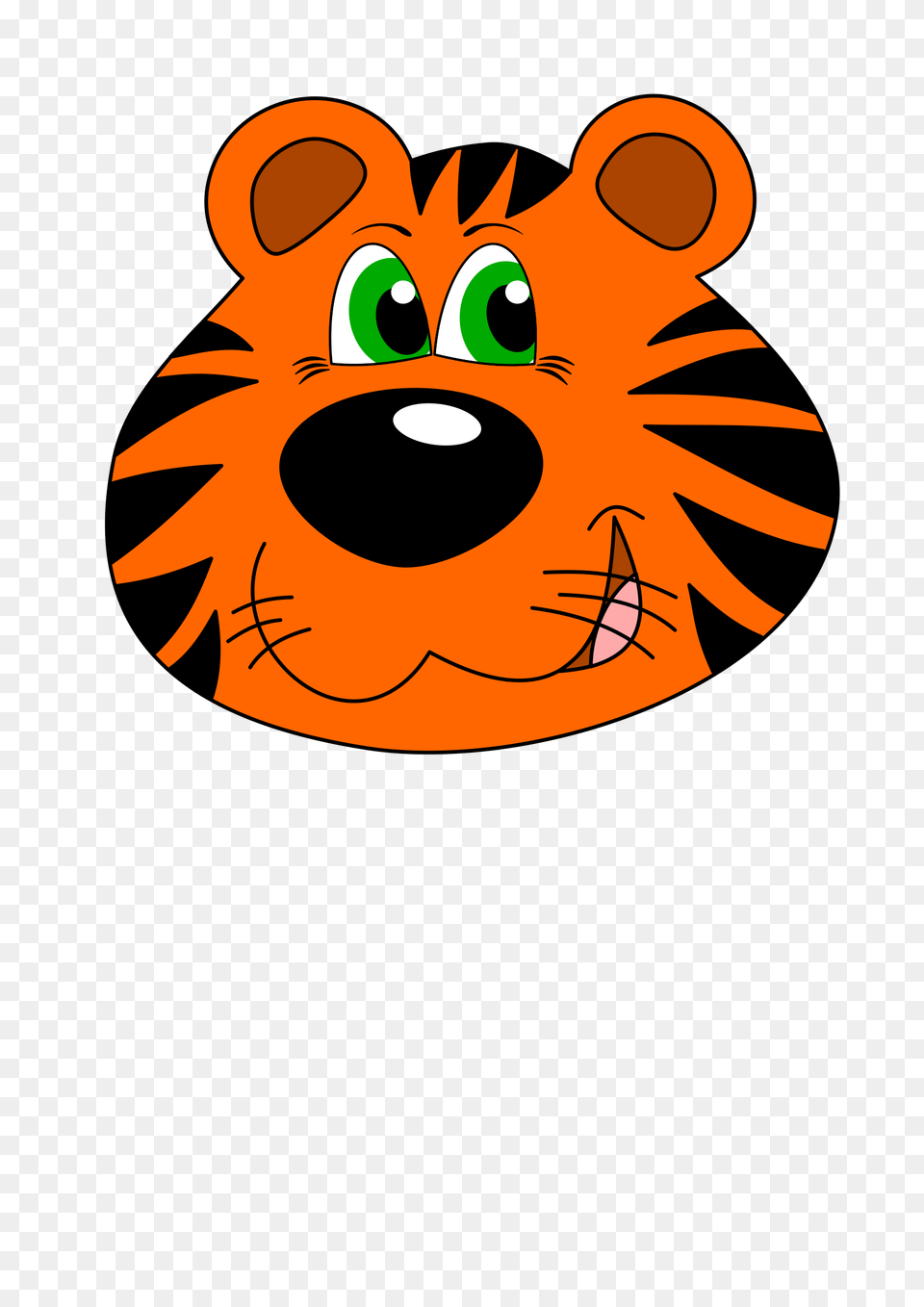 Tiger Clipart Carton, Cartoon, Face, Head, Person Free Png