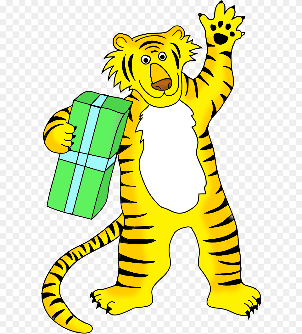 Tiger Clipart Cartoon, Baby, Person Png