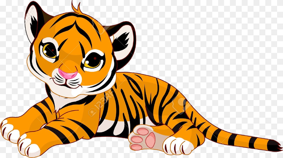 Tiger Clipart Best On Cute Tiger Clipart, Animal, Dinosaur, Reptile, Face Free Transparent Png