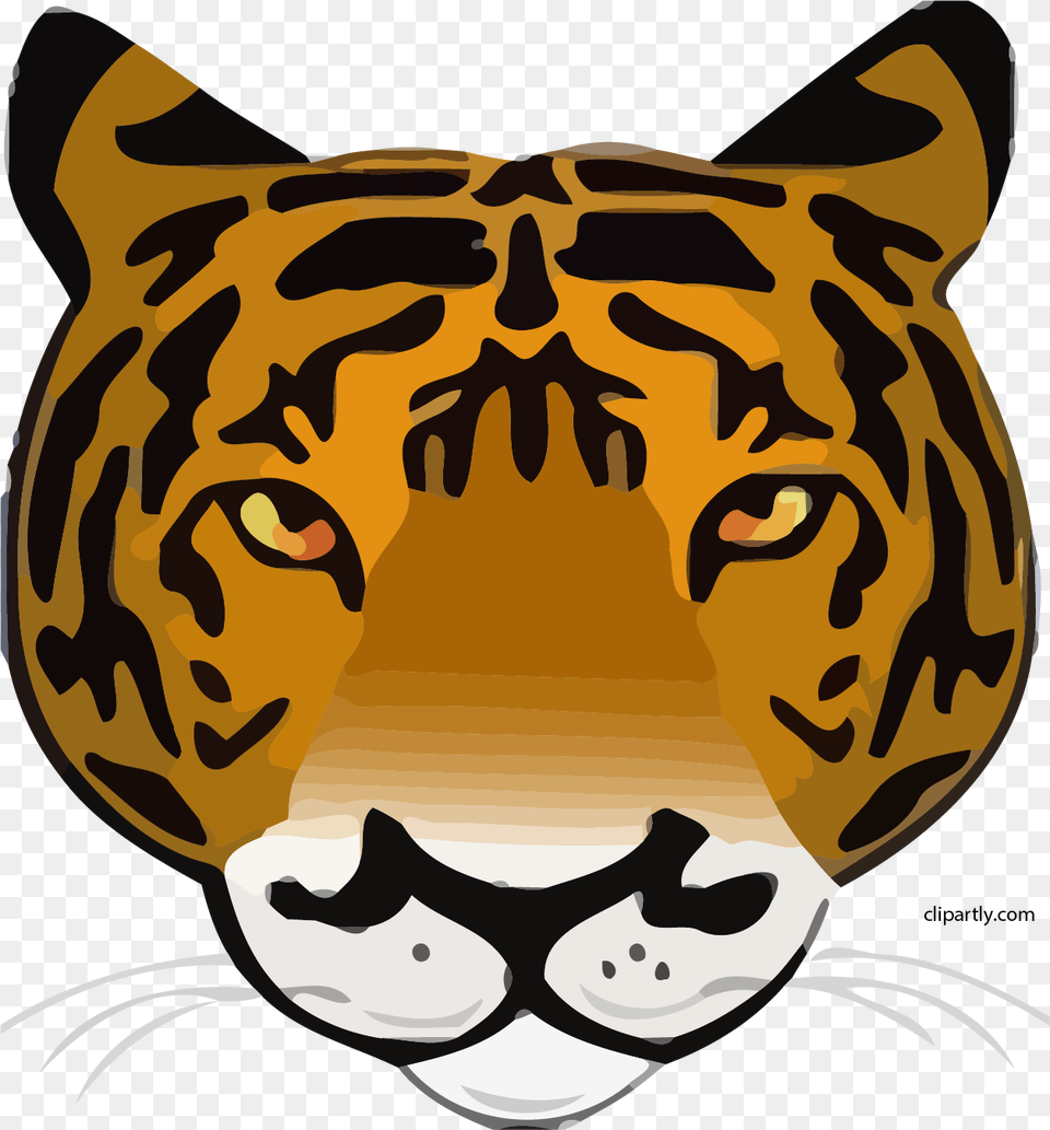 Tiger Clipart Tiger Face Clip Art, Baby, Person, Animal, Mammal Free Png Download