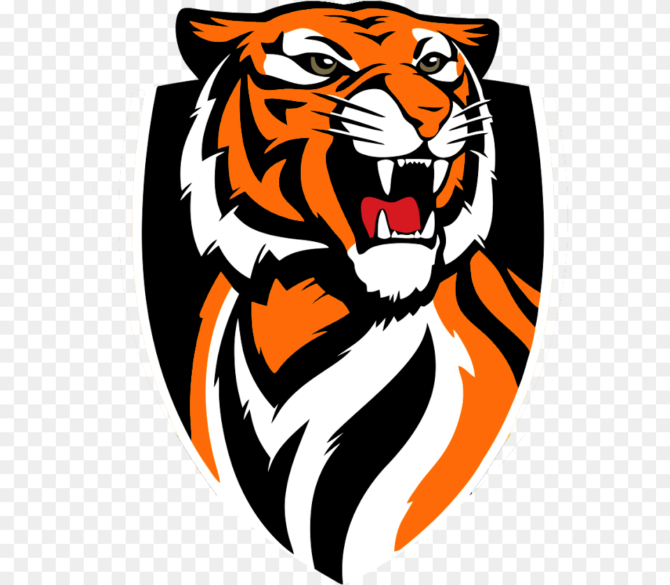 Tiger Coming Out Of Basketball Clipart Richmond Football Club, Person, Armor, Face, Head Free Transparent Png