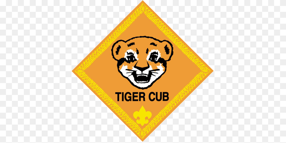 Tiger Cubs Cub Scout Tiger, Badge, Logo, Symbol, Sticker Free Png Download