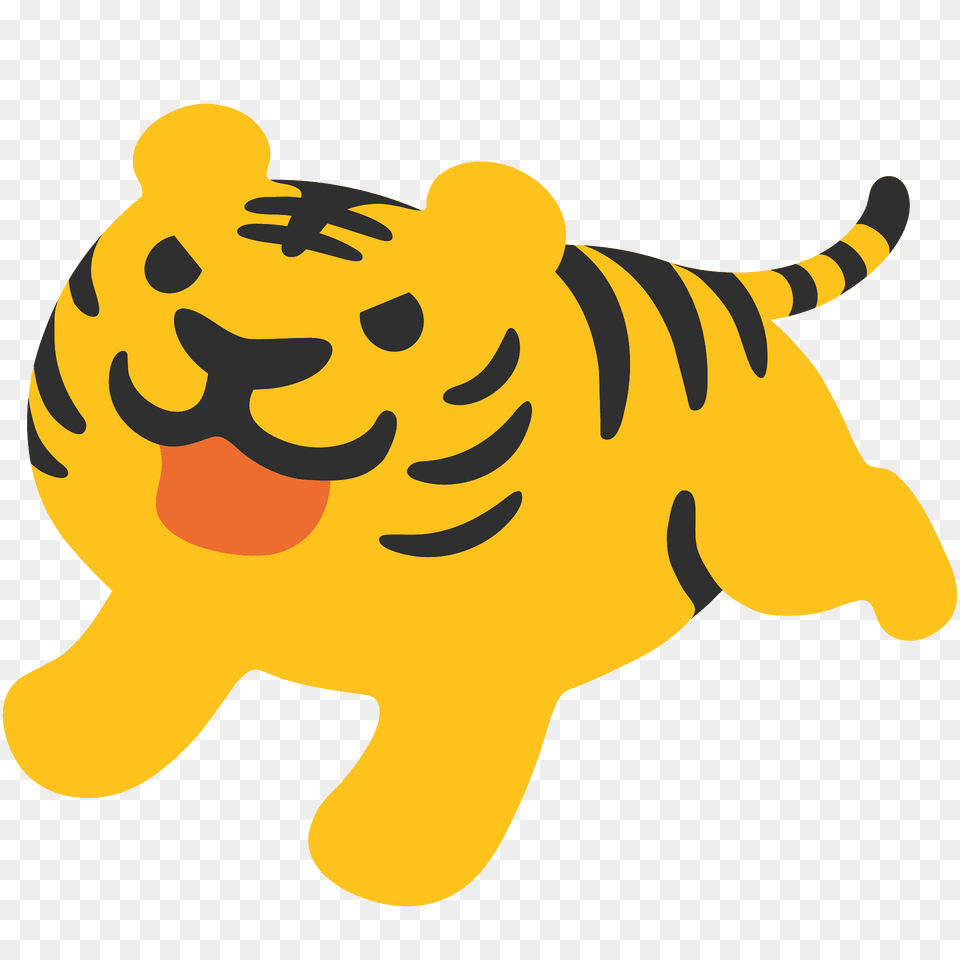 Tiger Emoji Clipart, Animal, Bear, Mammal, Wildlife Free Png Download