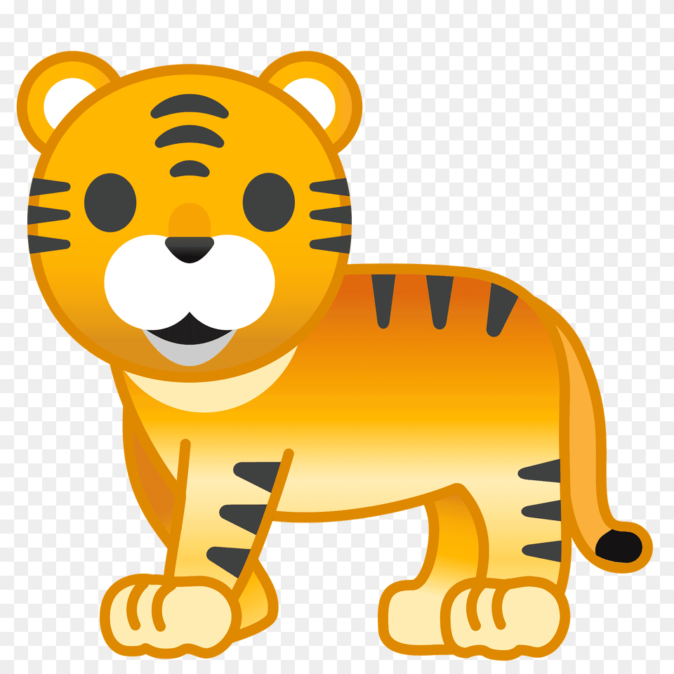 Tiger Emoji Clipart, Animal, Bear, Mammal, Wildlife Free Transparent Png