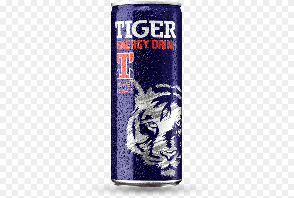 Tiger Energy Drink Tiger Energy Drink, Alcohol, Beer, Beverage, Tin Free Png