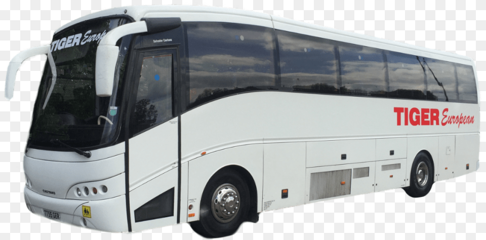 Tiger European Is A Minibus Coach Van And Wedding Tour Bus Service, Transportation, Vehicle, Tour Bus, Machine Free Transparent Png