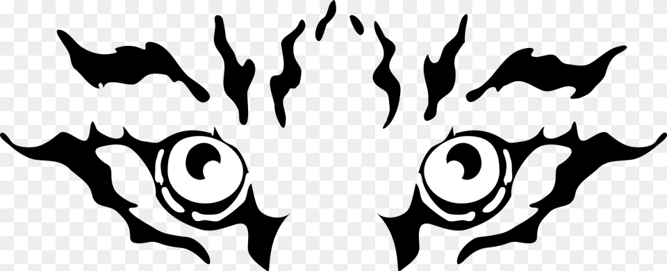 Tiger Eye Vector, Stencil, Logo, Symbol, Text Free Png