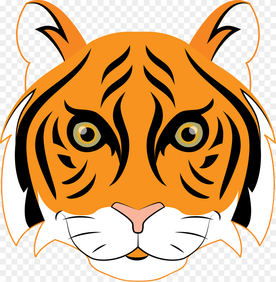 Tiger Face Clipart, Baby, Person, Head Free Transparent Png