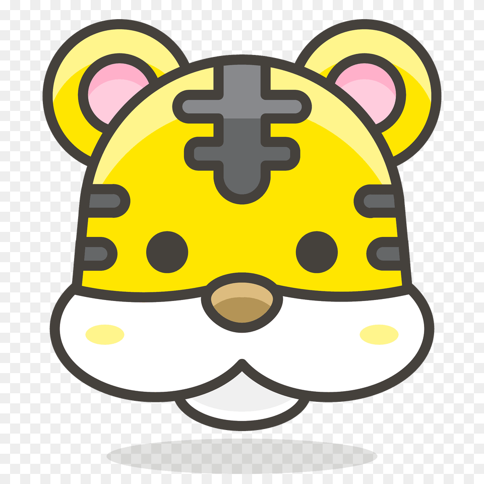 Tiger Face Emoji Clipart, Plush, Toy, Bulldozer, Machine Free Png Download