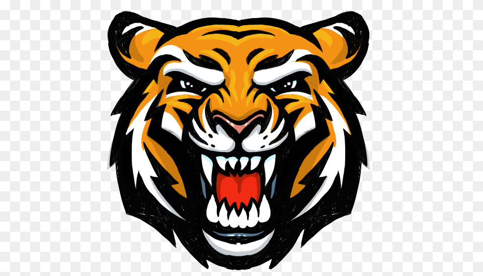 Tiger Face Image Arts, Person, Body Part, Mouth, Teeth Png