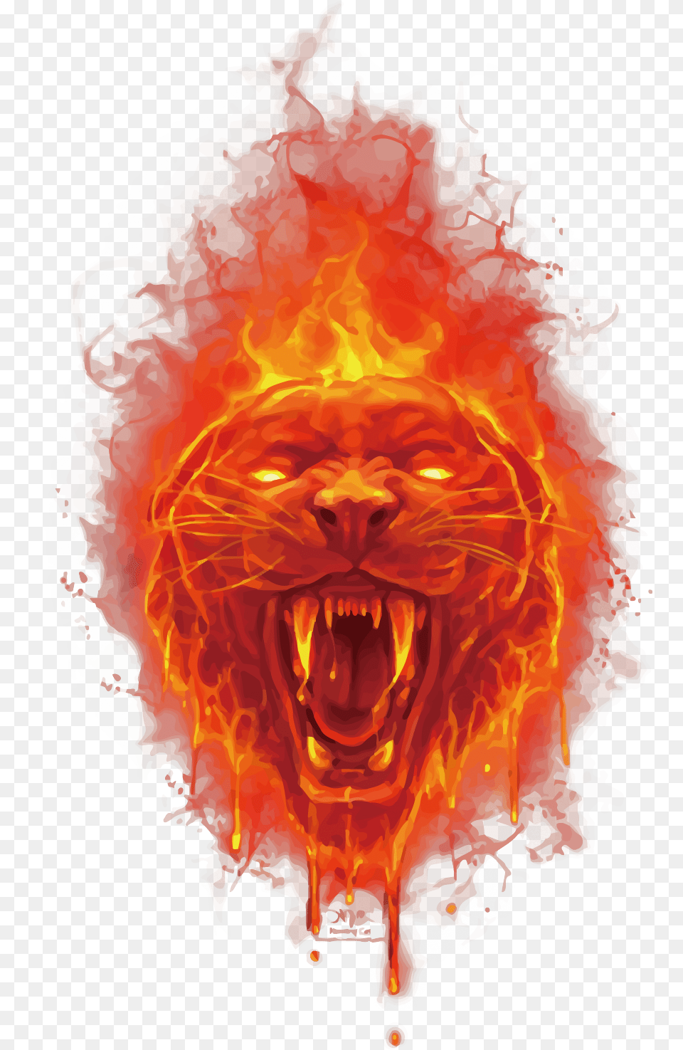Tiger Fire Euclidean Vector Fire Lion Transparent, Mountain, Nature, Outdoors, Person Free Png Download